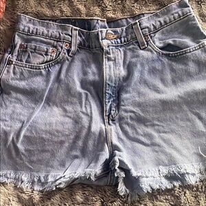 Levi’s Denim Blue vintage Women's Shorts size 13 M